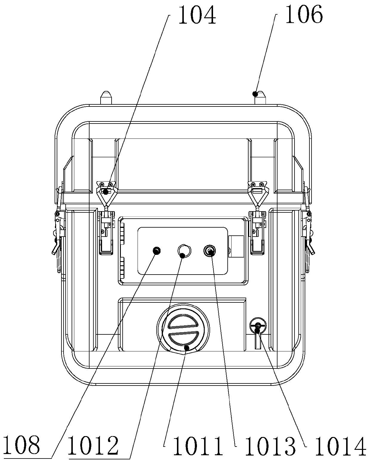 Storage and transportation box special for long cylindrical or long-strip-shaped objects