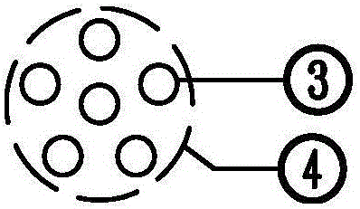 Tool and method for smashing hard rock in large-diameter pile hole