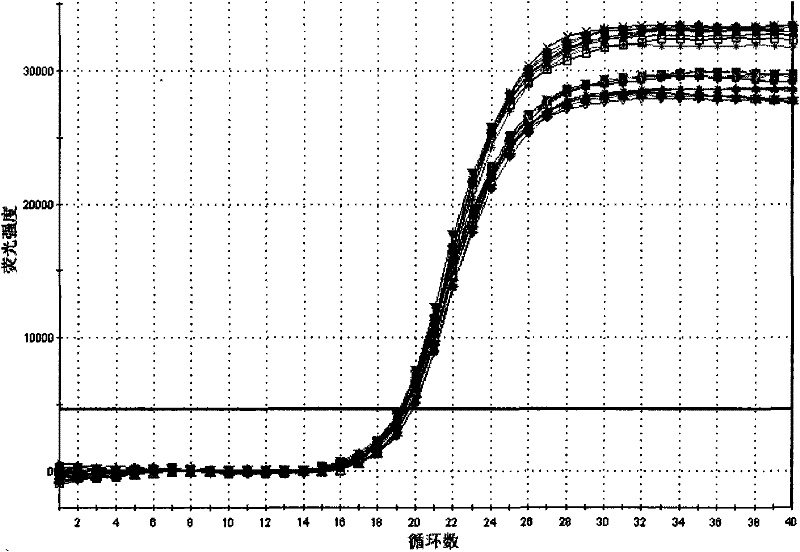 Storage method of pcr reaction reagent and reaction kit