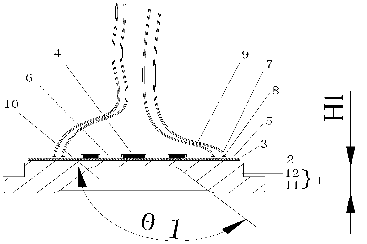 Pressure sensitive element resistant to high-temperature particle scouring, preparation method thereof and sputtering film pressure sensor