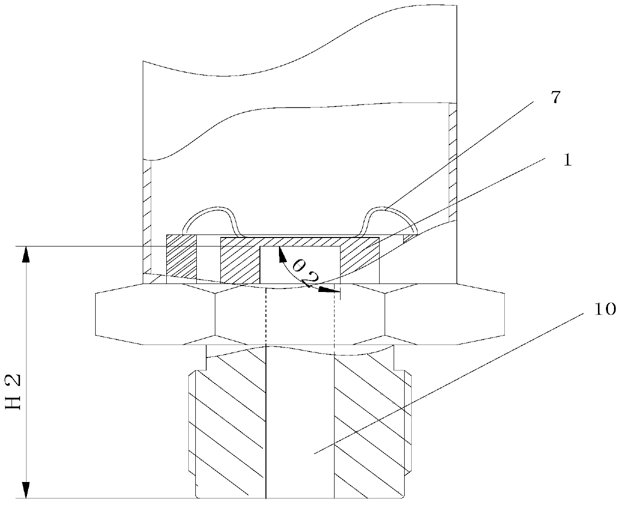 Pressure sensitive element resistant to high-temperature particle scouring, preparation method thereof and sputtering film pressure sensor