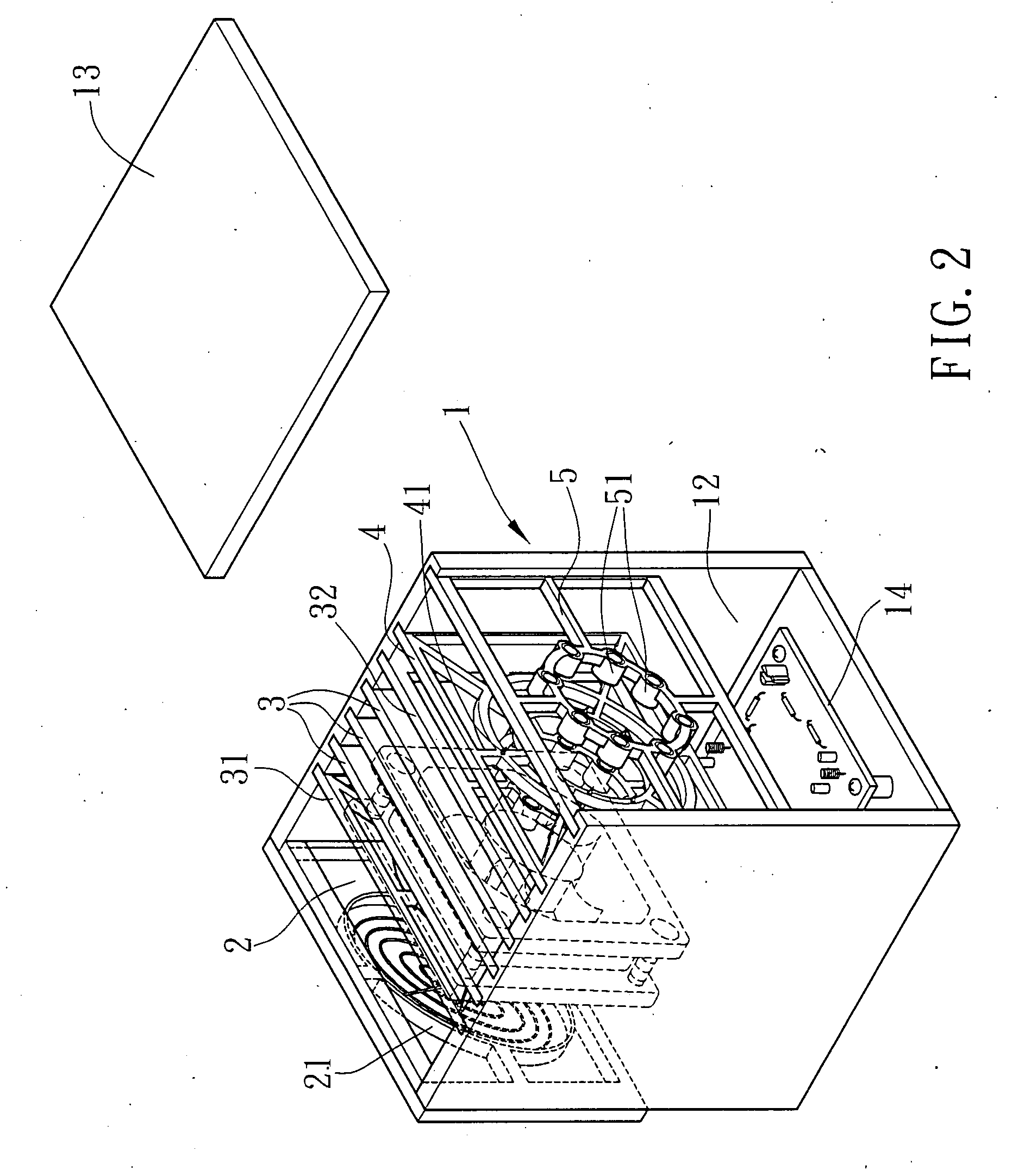 High-performance negative ion generating module