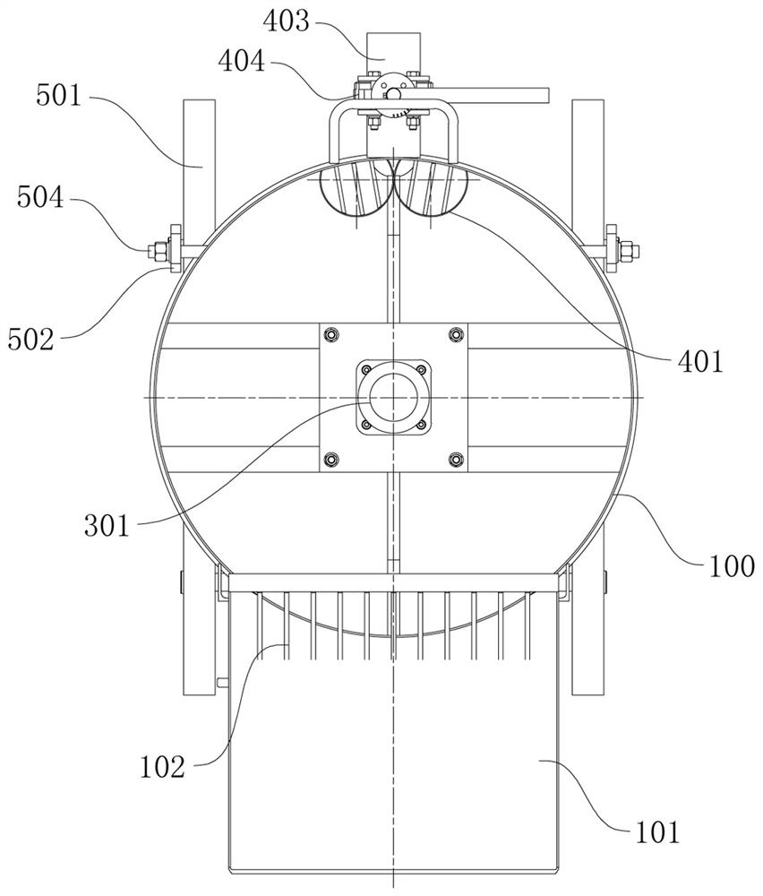 Pneumatic slurry mixer