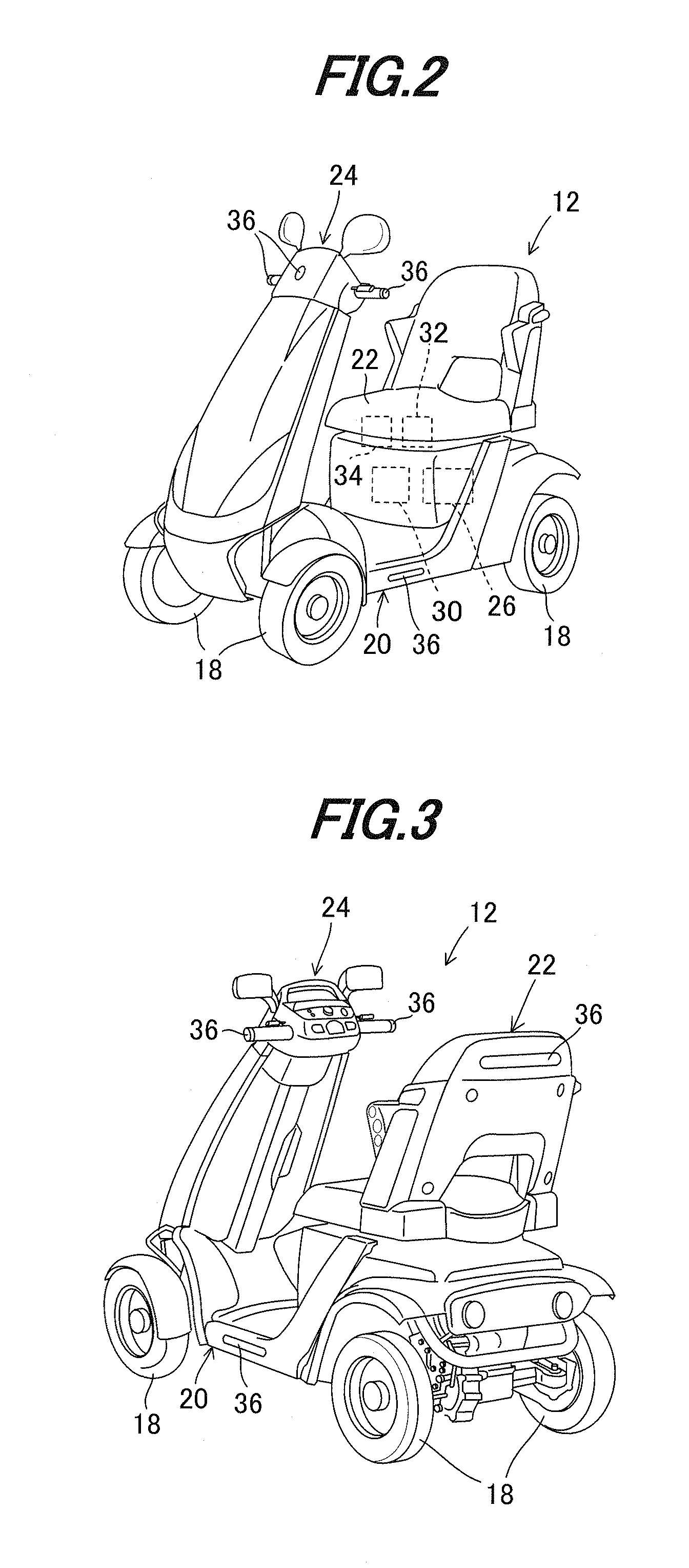 Monitoring system for low-speed mobility vehicle and another type of vehicle