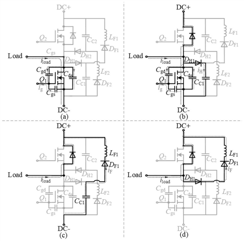 Novel SiC MOSFET oscillation suppression circuit applied to half-bridge circuit