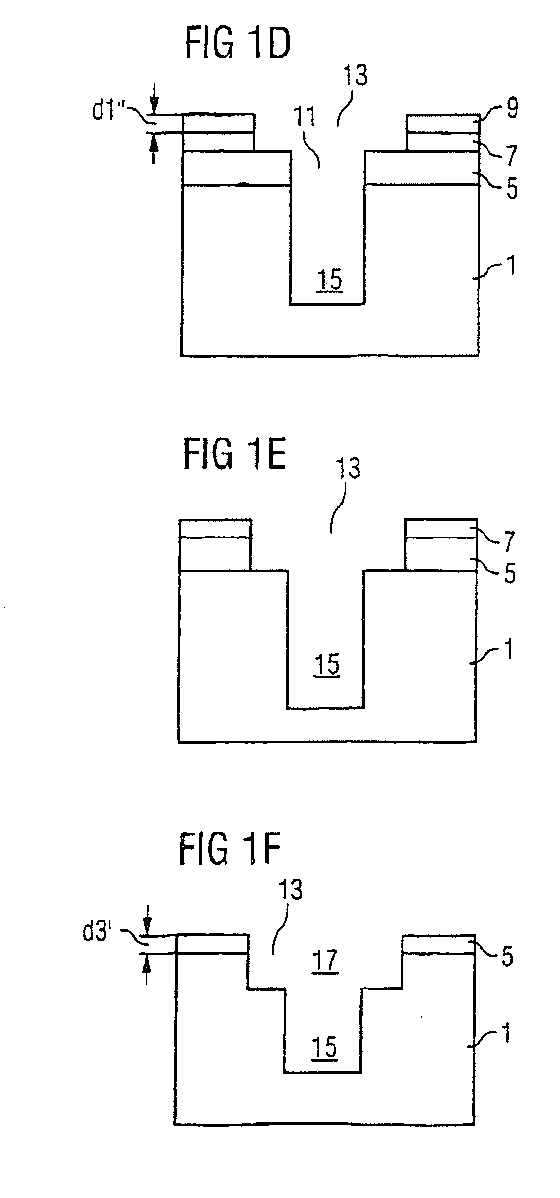 Method for production of a semiconductor structure