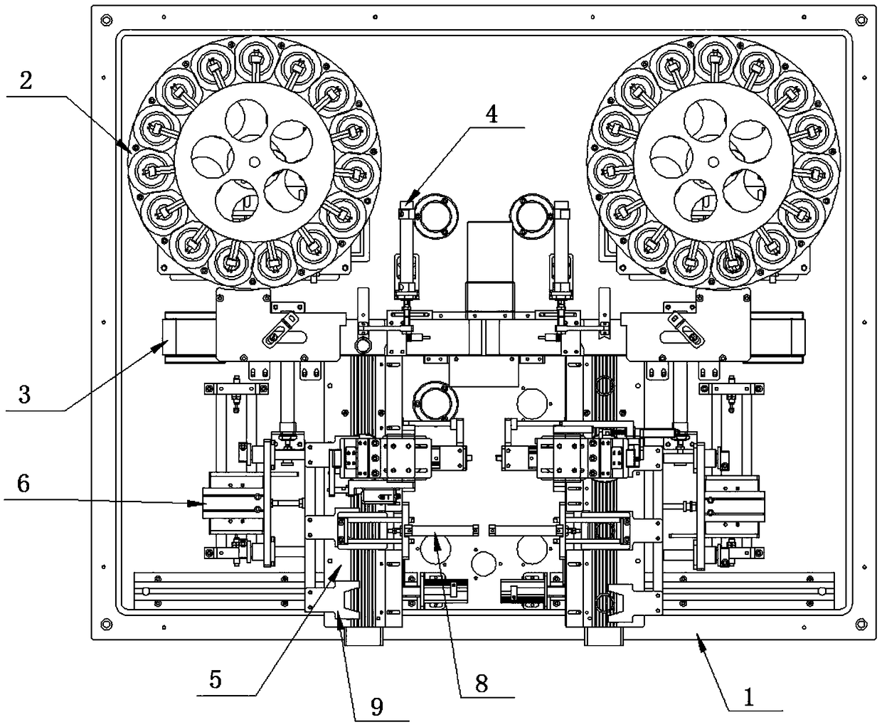 Automatic bearing channel detection device