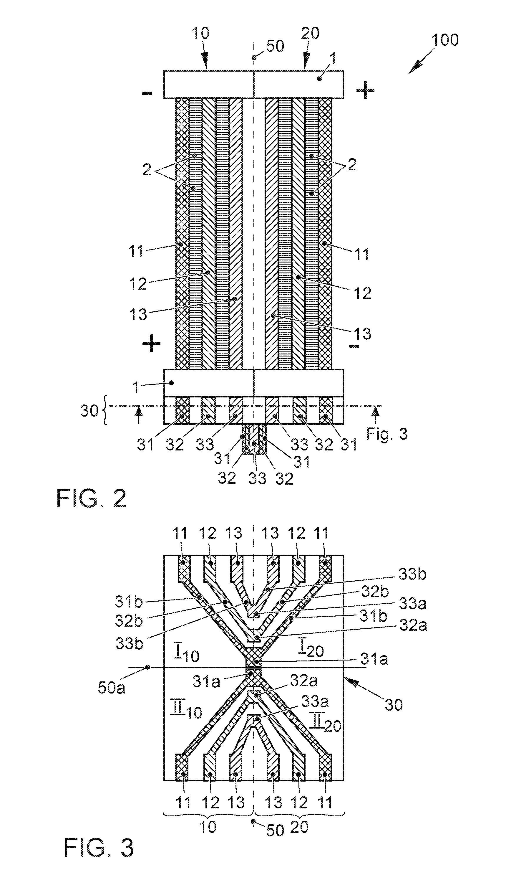 Fuel cell system including multiple fuel cell stacks