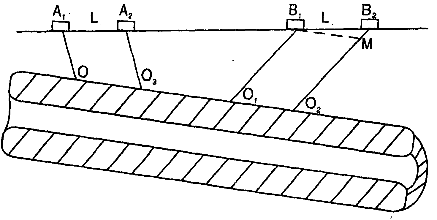 Method for measuring sound velocity in bone by two-way approach method