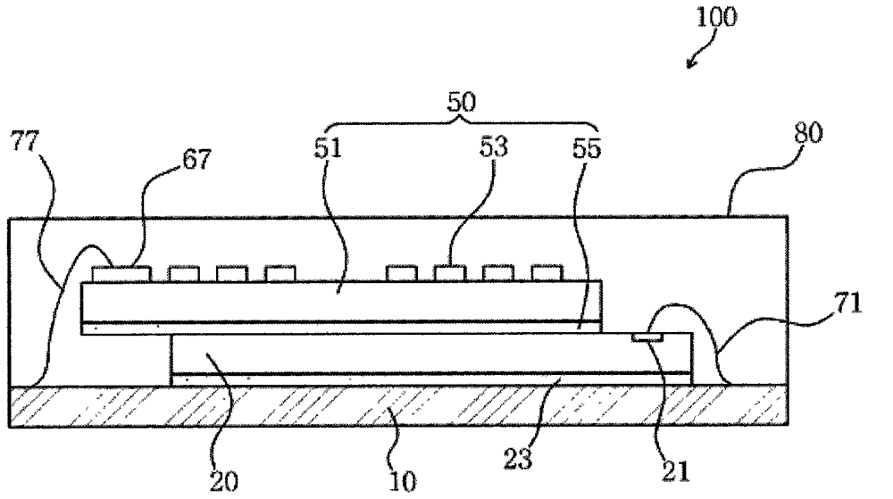 Semiconductor package comprising ferrite antenna for near filed communication and manufacturing method thereof