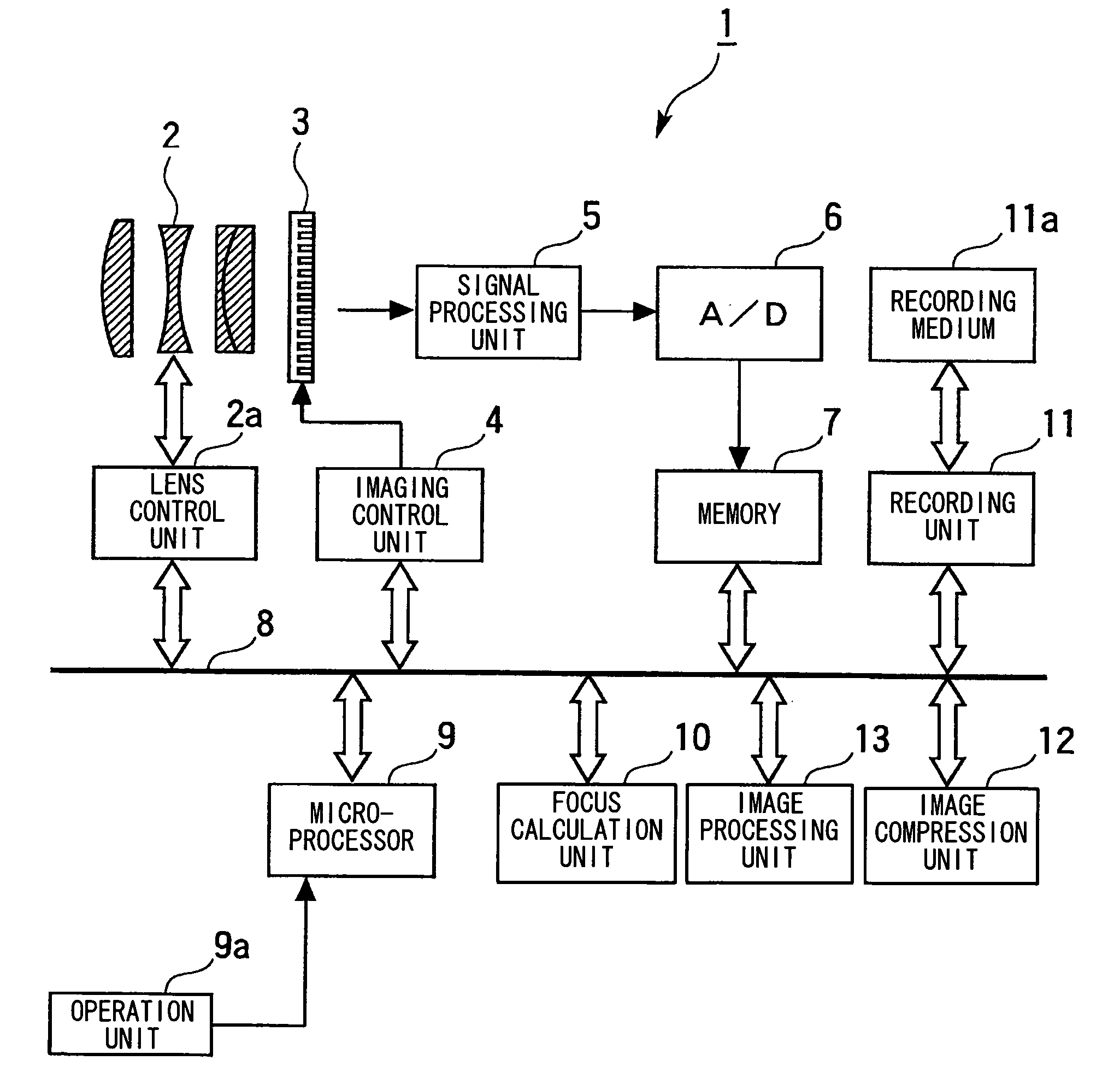 Solid-state image sensor and imaging apparatus equipped with solid-state image sensor