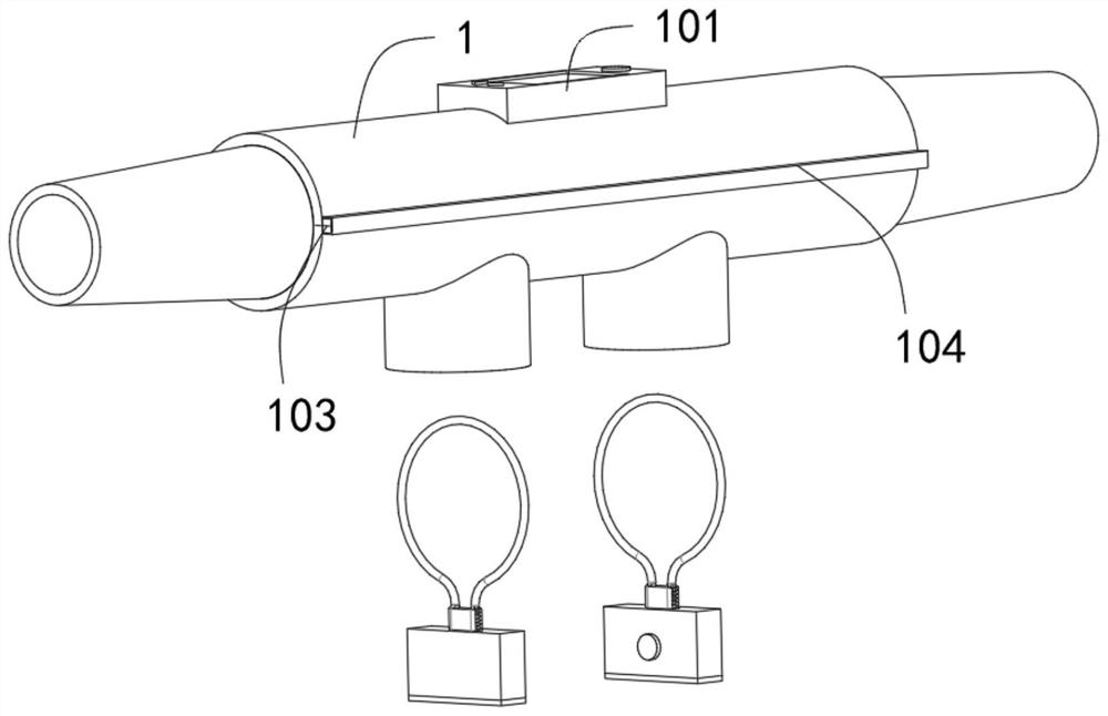 Online infrared temperature measuring device for electrical equipment joint