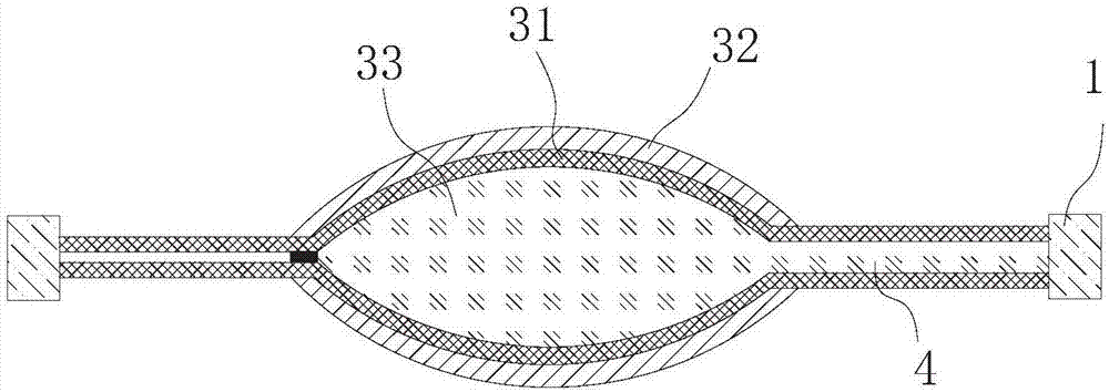 Bionic flexible lens capable of automatically zooming and application