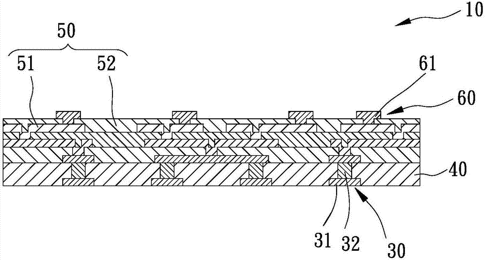 Non-substrate medium layer, and semiconductor device using same