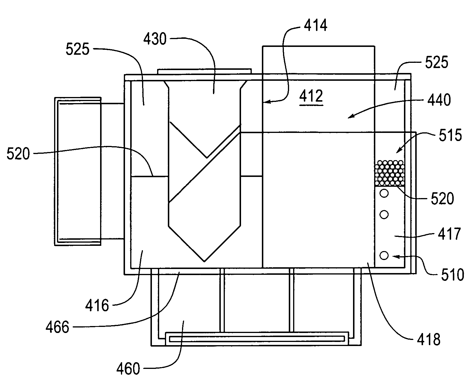 Pressure control architecture for fluid tanks having fluid level sensing