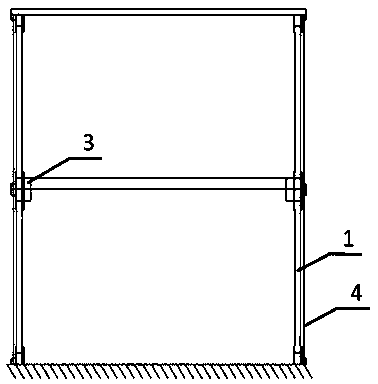 Automatic restoring quake-proof silo