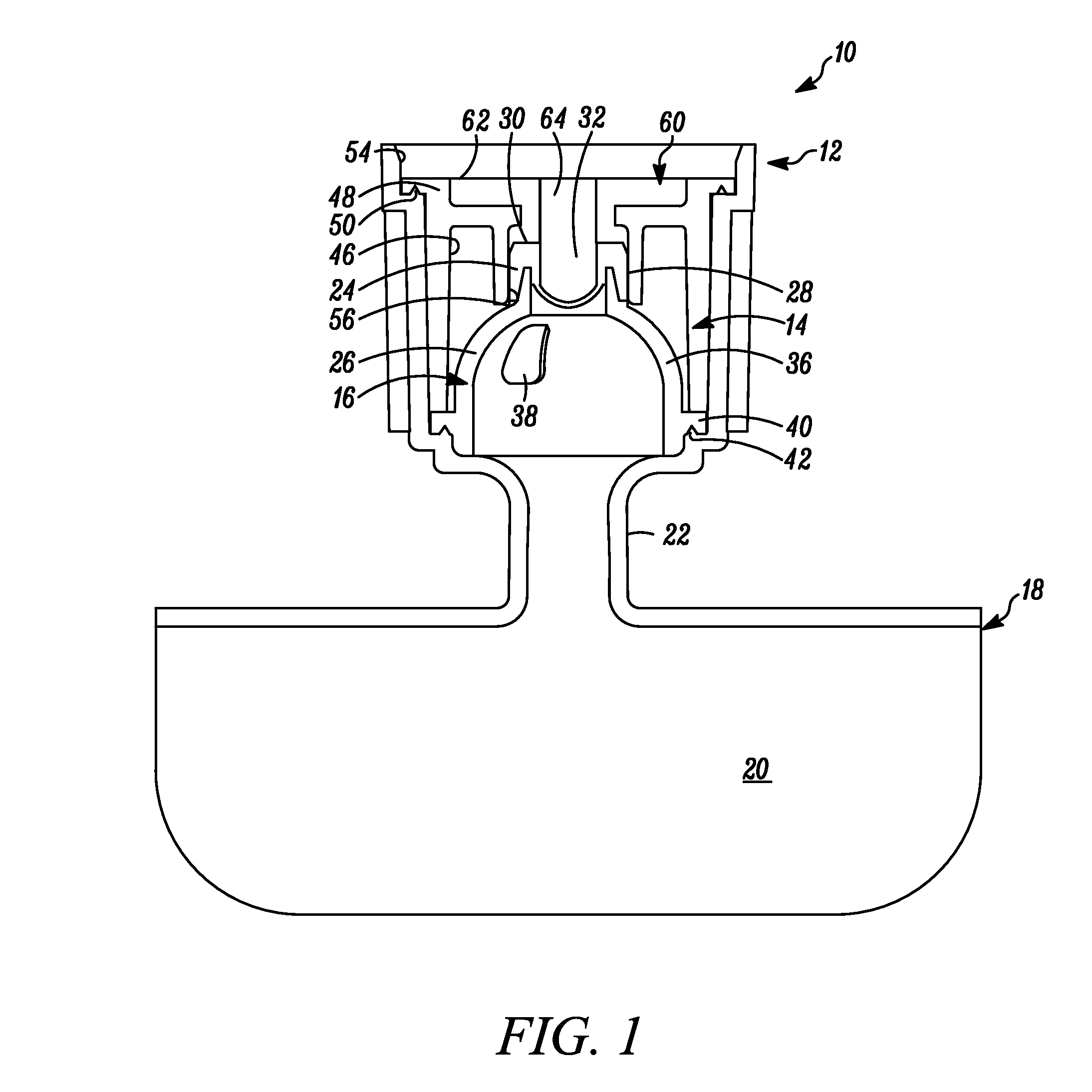 Device for connecting or filling and method