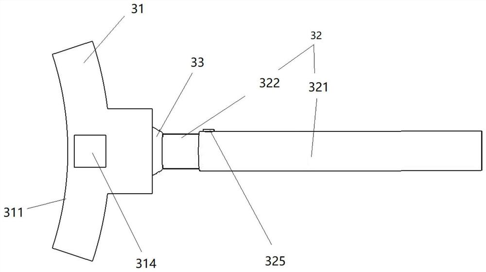 An adjustable steel pipe clamping mechanism and vertical and horizontal hybrid steel pipe welding device