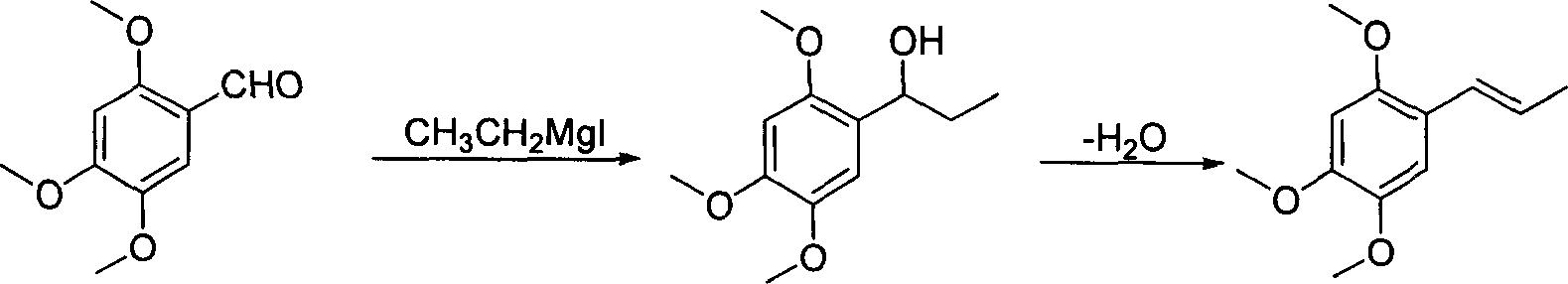 Method of preparing alpha-asarone