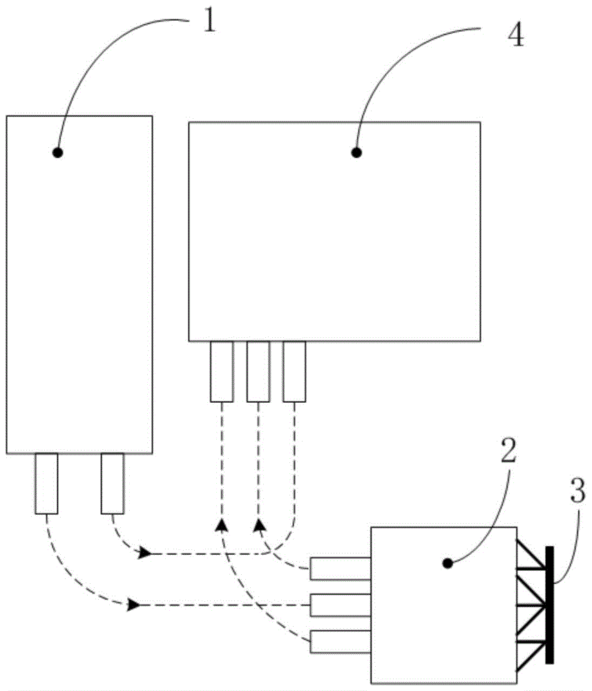 Displacement measurement system of two-degree-of-freedom heterodyne grating interferometer based on optical double-range method