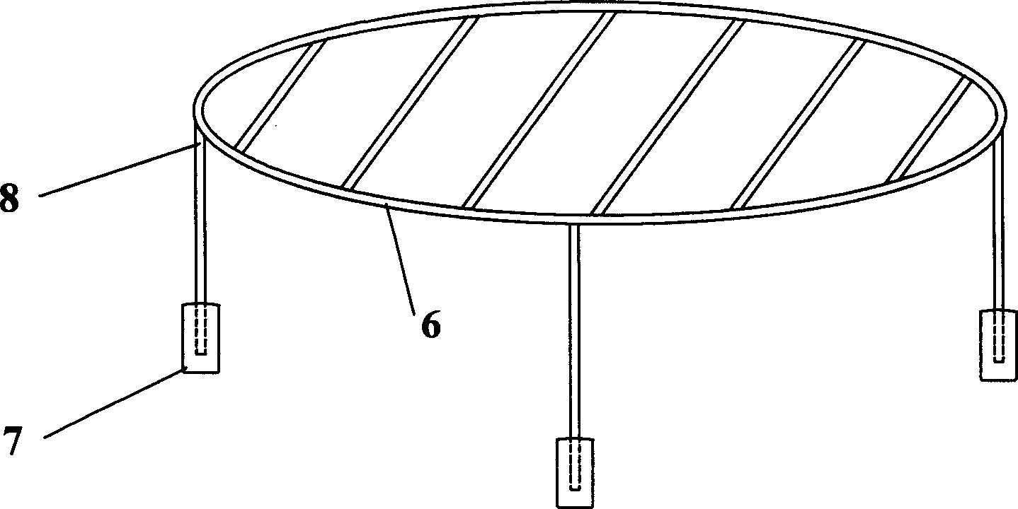 Foldable roasting supporter for microwave oven