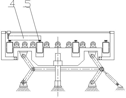 Lifting type idler wheel conveyor for chain transfer