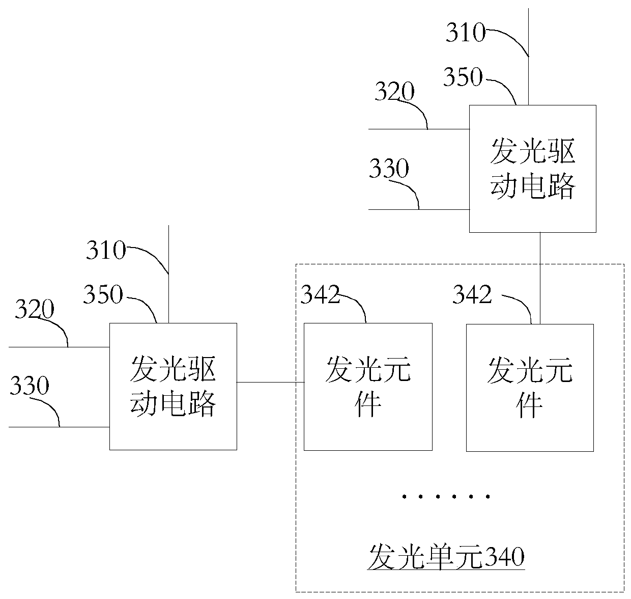 Liquid crystal display screen, backlight circuit and backlight driving method thereof