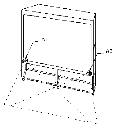 Screen energy-saving display method and screen energy-saving display device