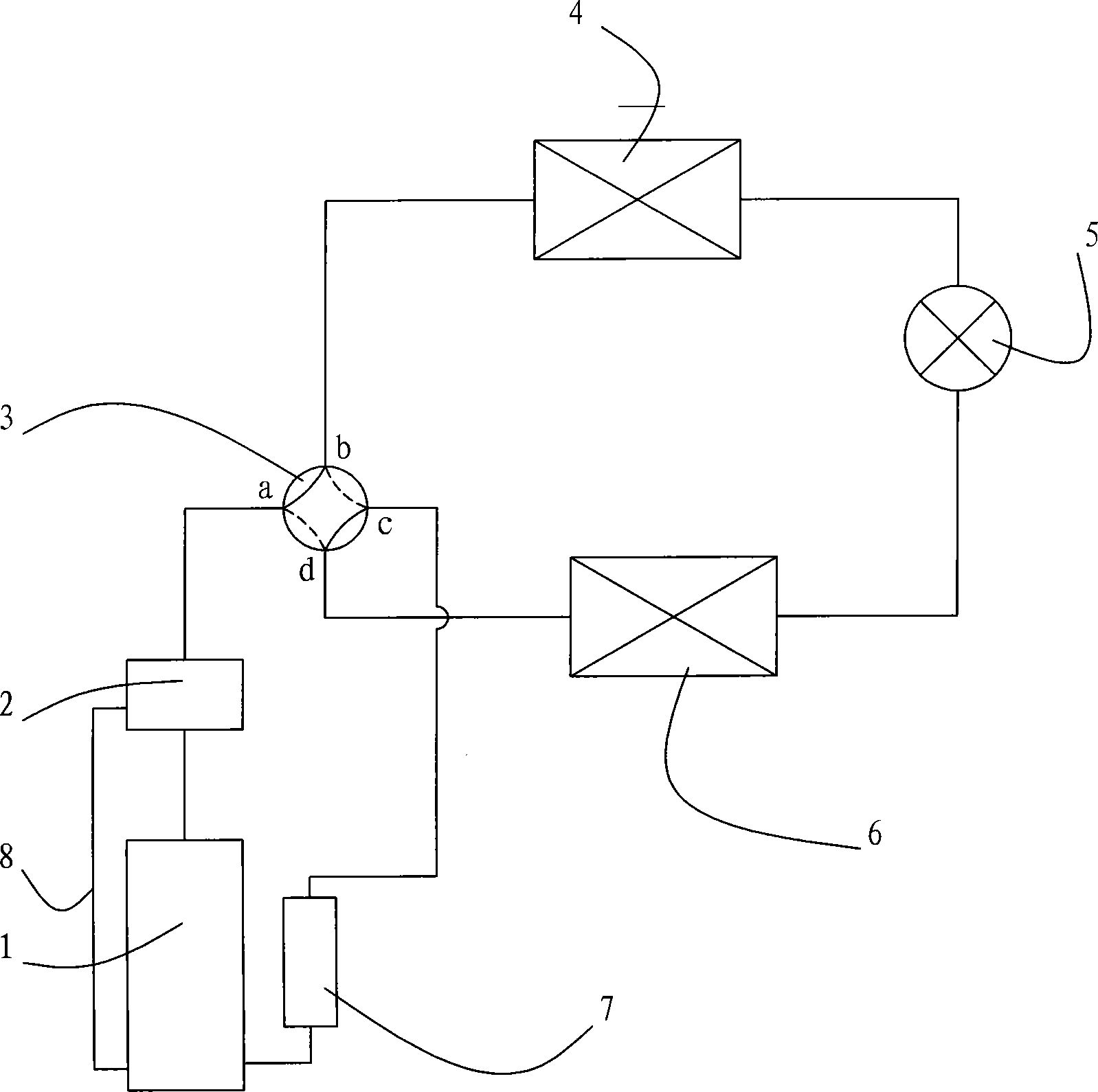 Refrigerating device for flammable refrigerant