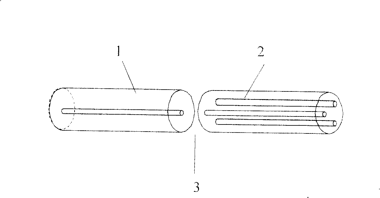 Single fiber and multi-core fiber coupler and fused biconic taper coupling method thereof