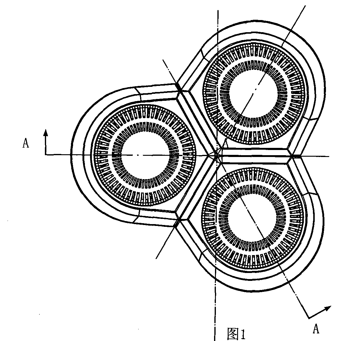 Cutter head structure of detachable electric shaver