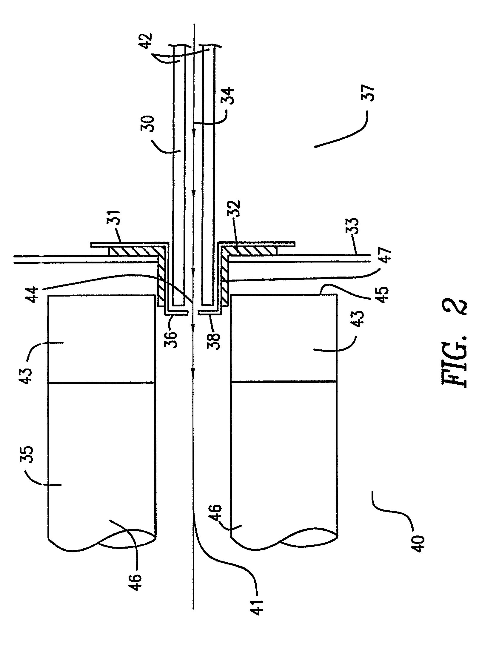 Ion transfer from multipole ion guides into multipole ion guides and ion traps