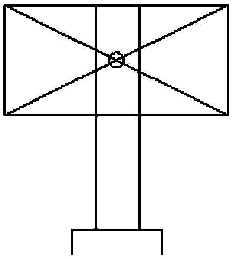 Display device, rotation method, device and system of display device and wall hanging support