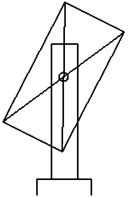 Display device, rotation method, device and system of display device and wall hanging support