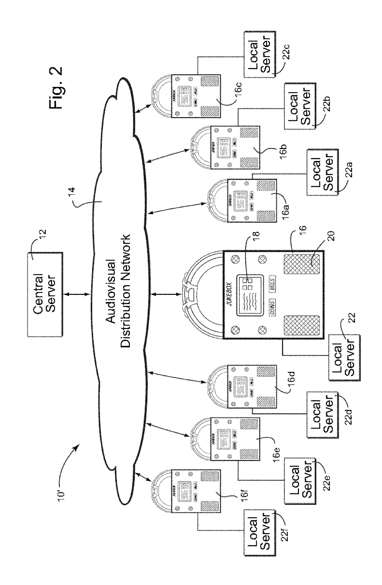 Digital jukebox device with improved user interfaces, and associated methods