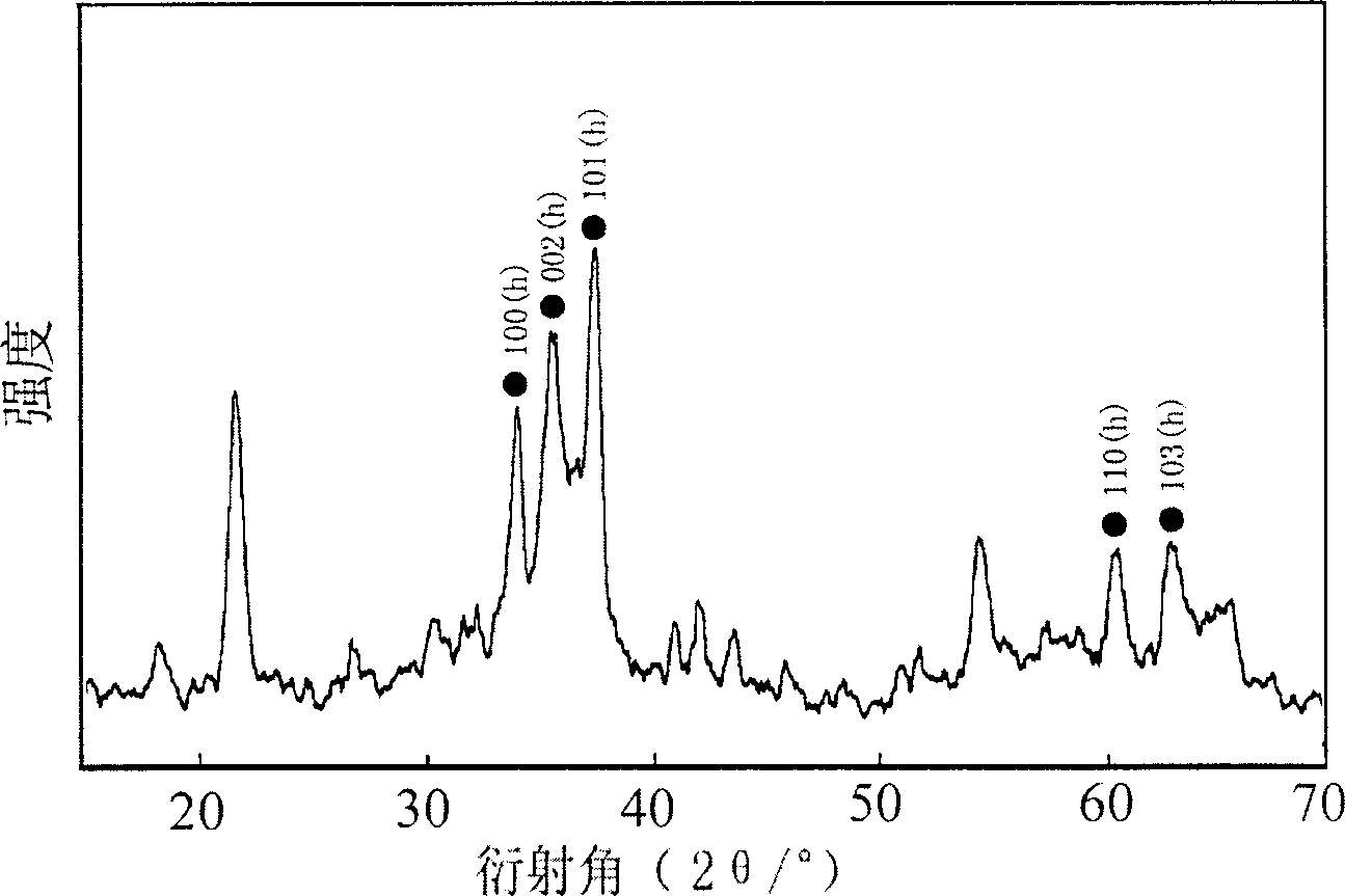 Process for preparing nitride ultromicro powder and nitride crystal wunder hydrothermal condition