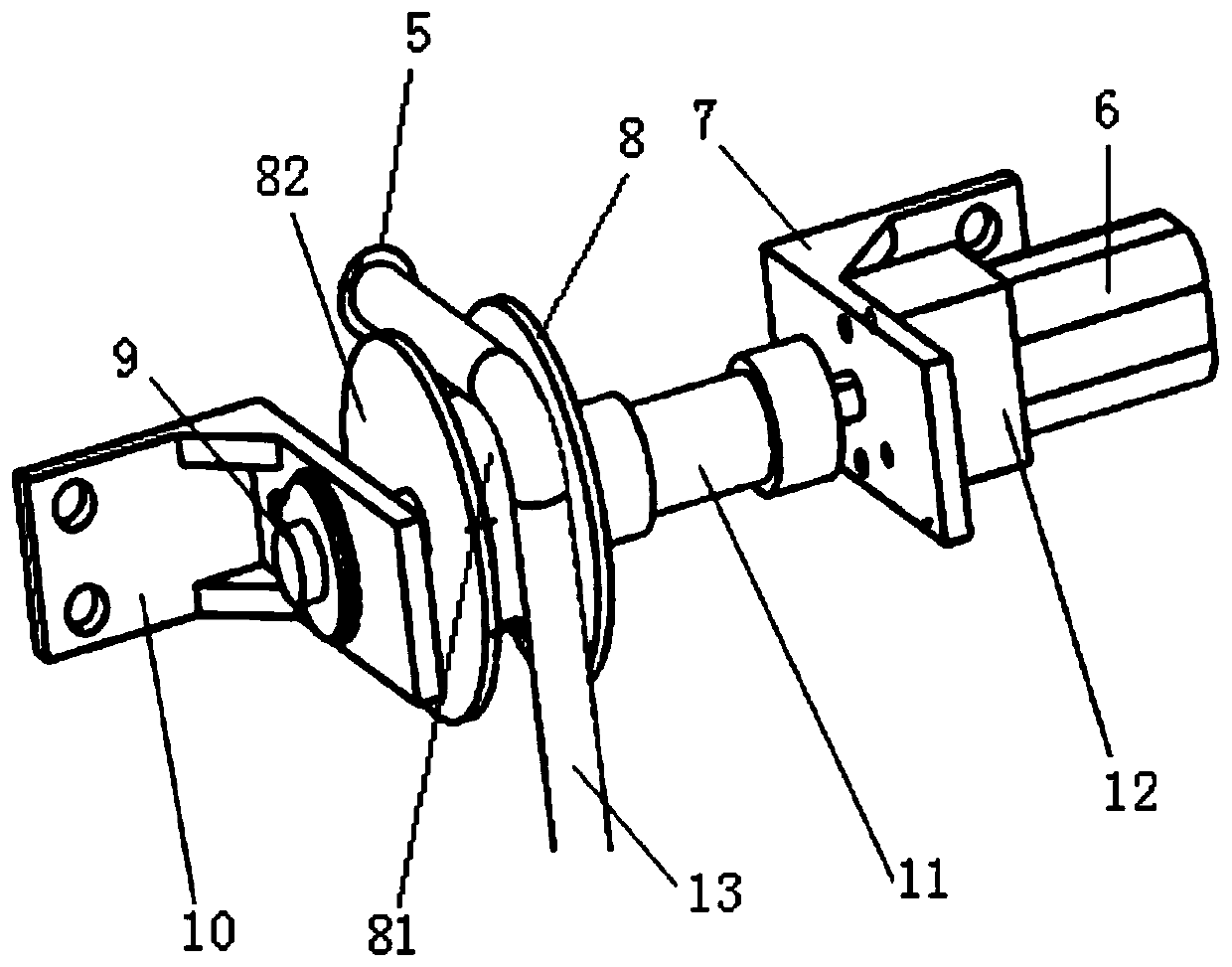 A material production device