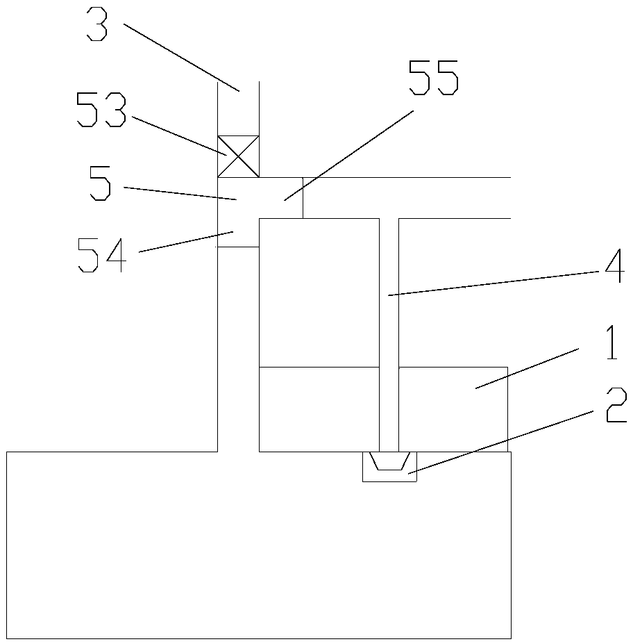 Intelligent gas pressure sensor and zero point calibration method thereof