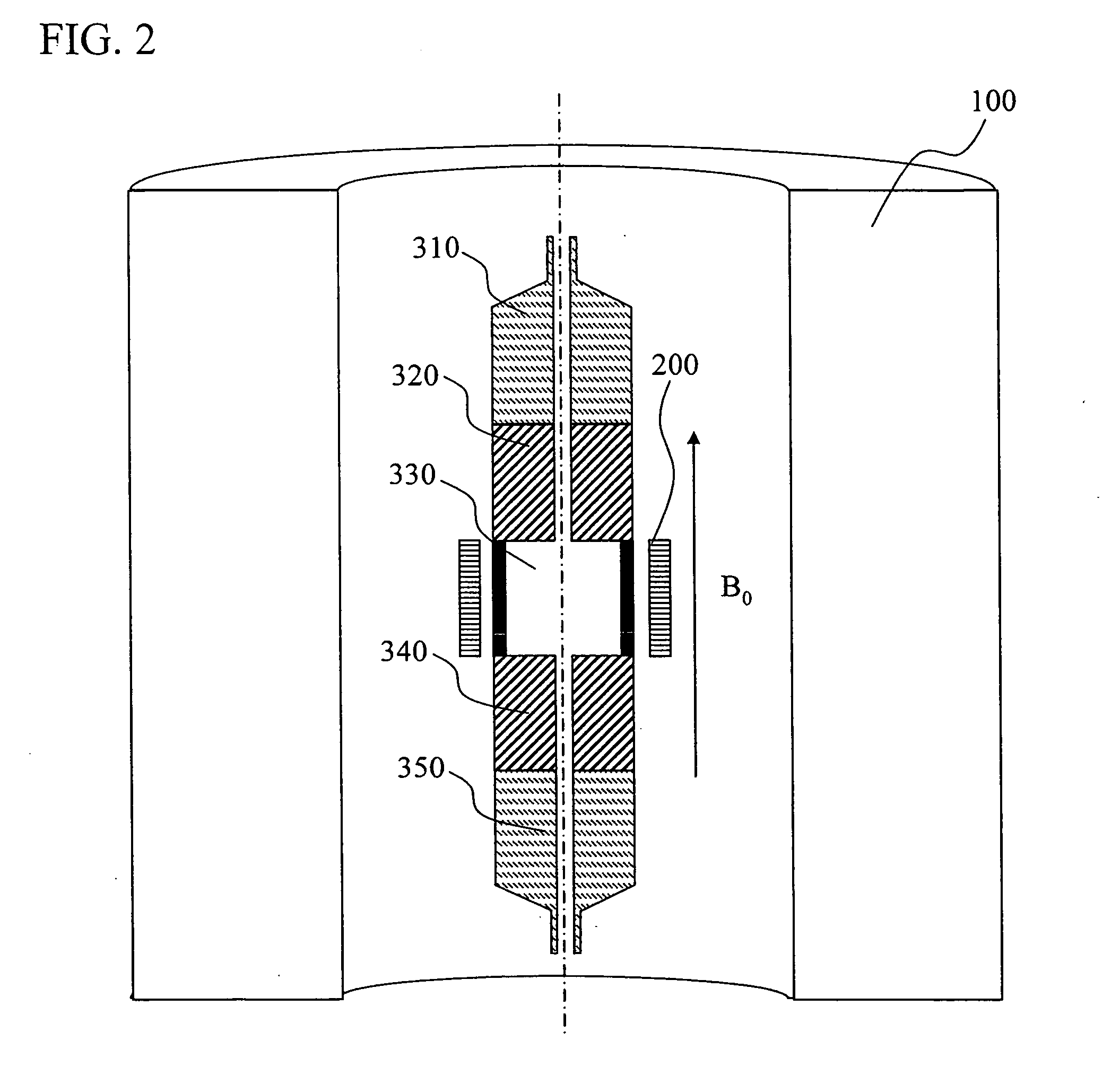 Apparatus of nuclear magnetic resonance measurement for continuous sample injection