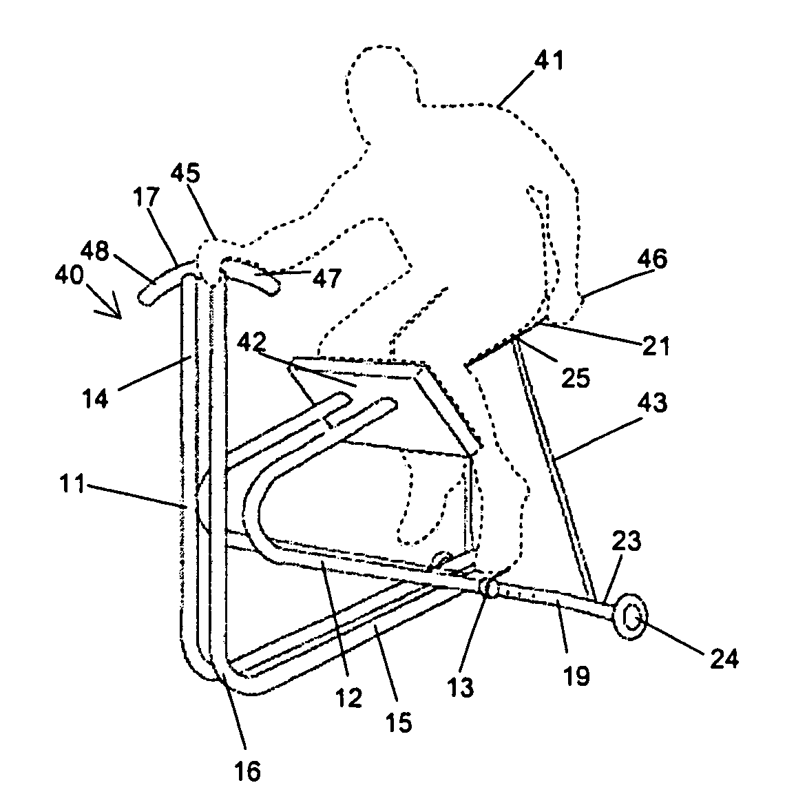 Abdominal muscle training apparatus