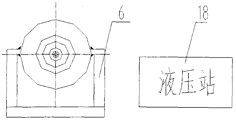 Hydraulic automatic pin pulling device