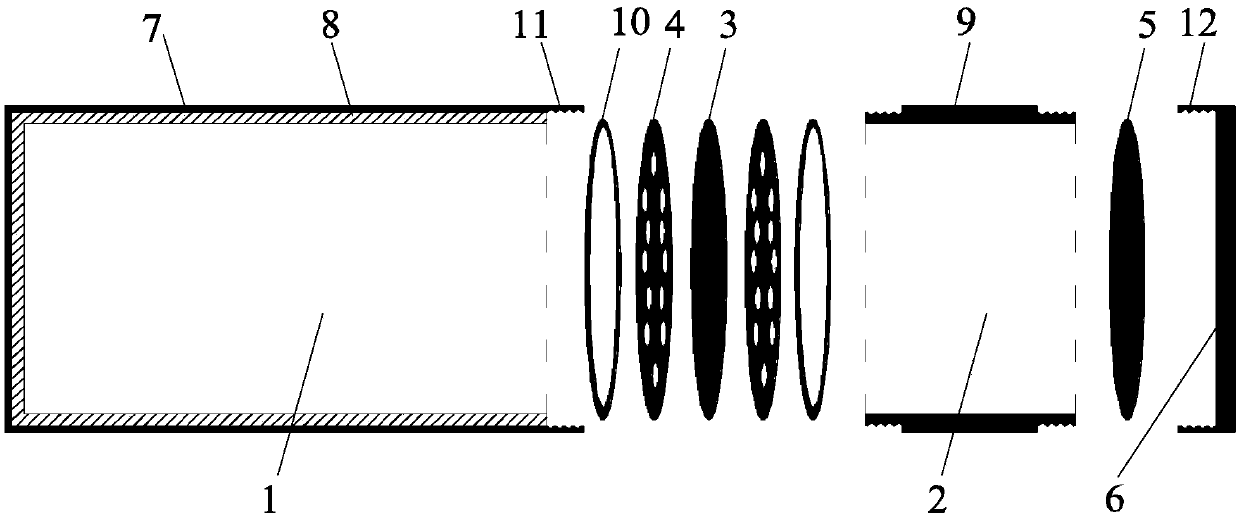 Goaf fire prevention and extinguishing device capable of generating carbon dioxide through self-reaction and method thereof