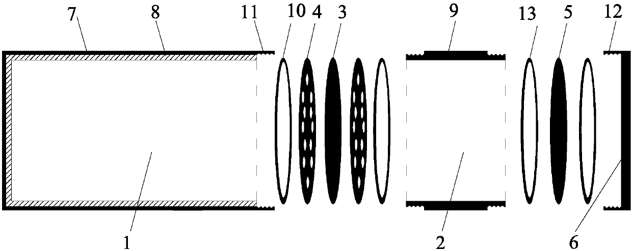 Goaf fire prevention and extinguishing device capable of generating carbon dioxide through self-reaction and method thereof