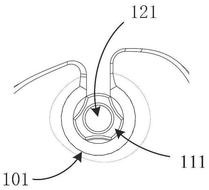 Femoral condyle horizontal osteotomy system and use method thereof