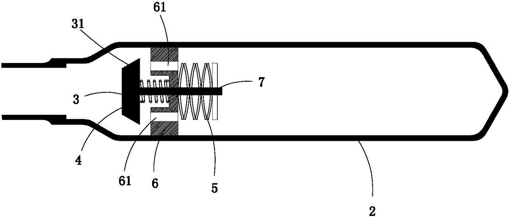 Automatic temperature-sensing blocking type overheat prevention heat pipe