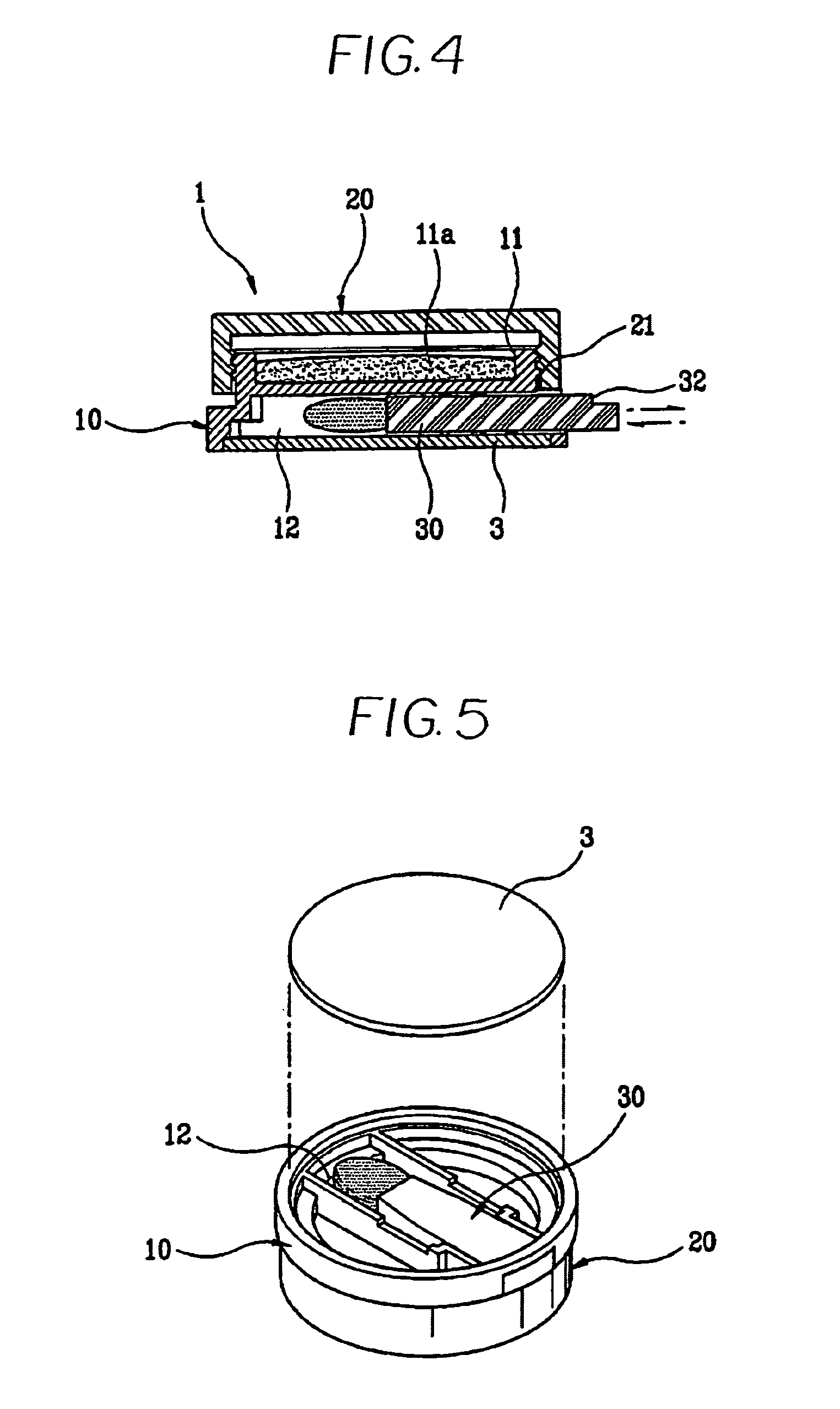 Cosmetics case having receipt drawing toilet set