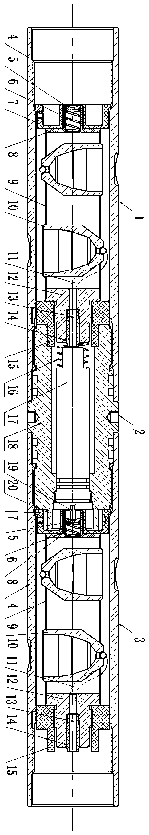 Clustering selective firing bridge shooting combined operation perforating module