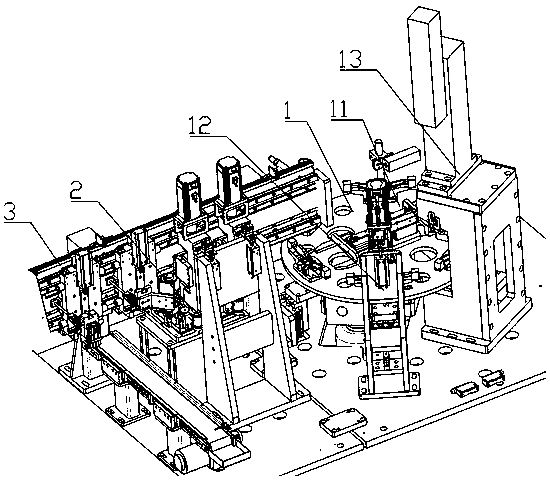 Motor assembly and riveting detecting mechanism