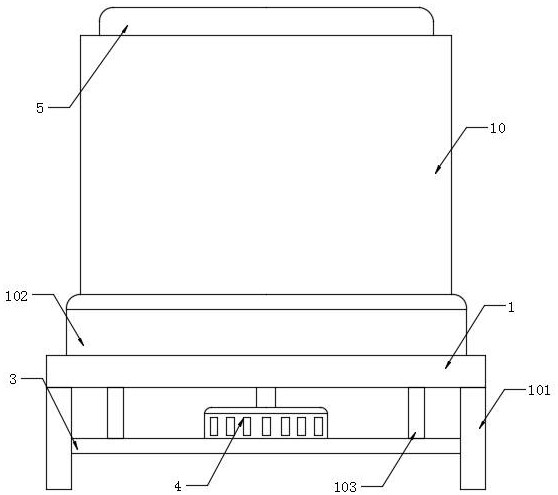 Dehydrating and cooling equipment used for production of printing rotary screens