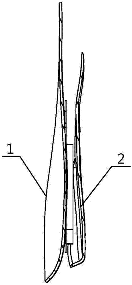 Anti-deformation elastic insole structure